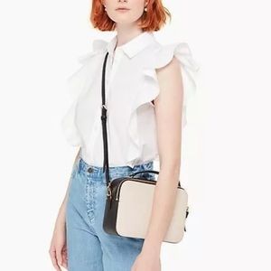 Kate Spade Cameron St Juliet Tusk/black Crossbody